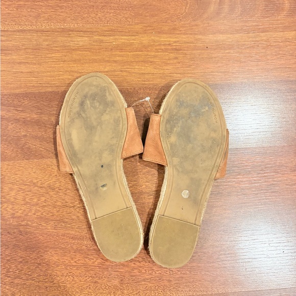 Tory Burch Benton open toe espadrille slide sandals size 8 - Picture 5 of 5